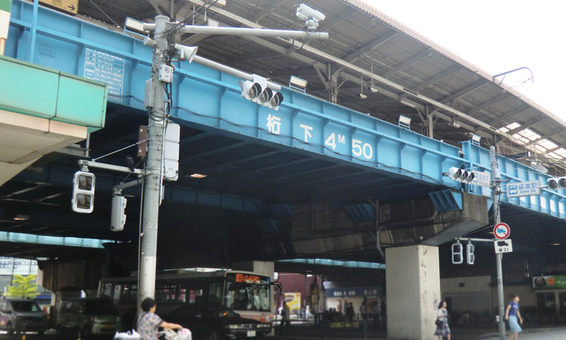 昌英塗装　東京地下鉄　綾瀬架道橋